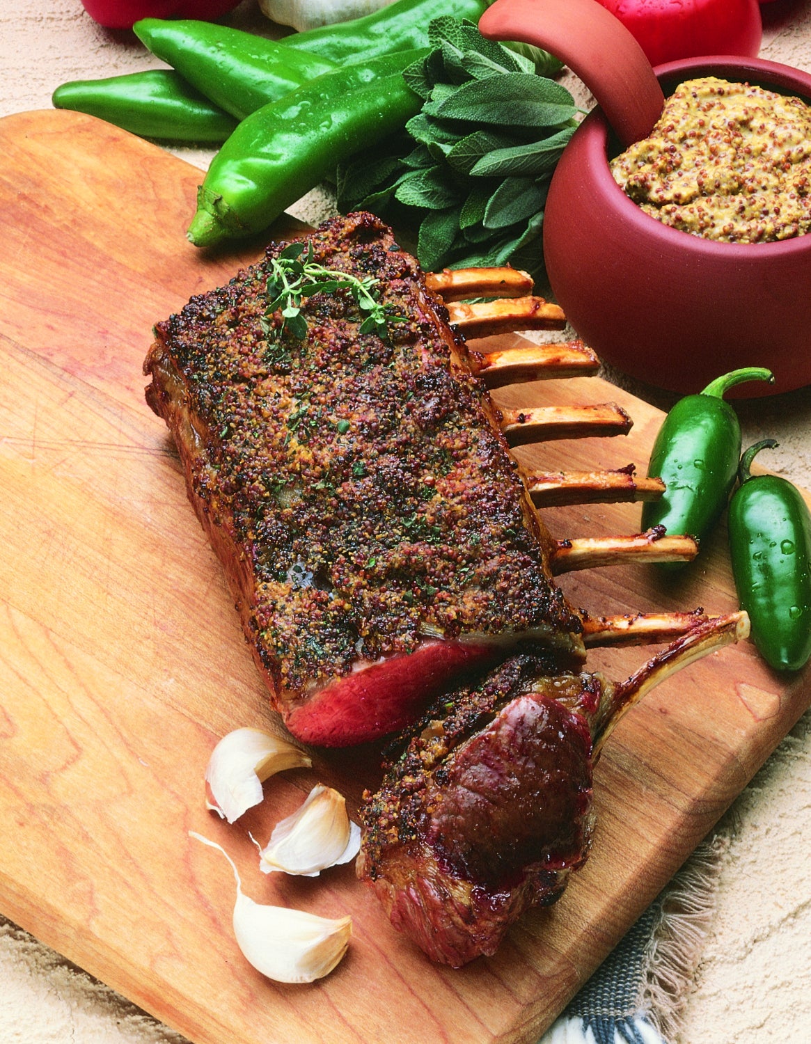 Moroccan Lamb Chops with ChickpeaTomato Tagine Catelli Brothers